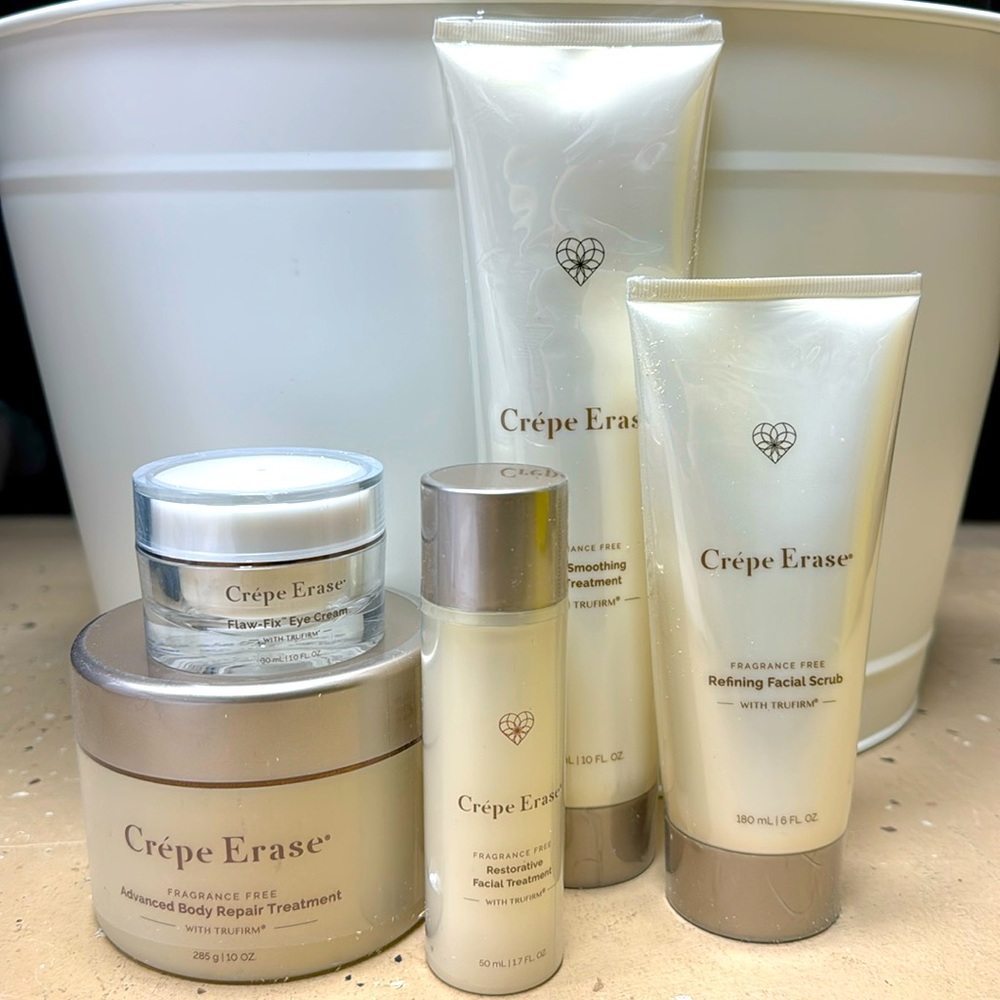 Crepe Erase Trufirm 5 piece Body & Face treatment